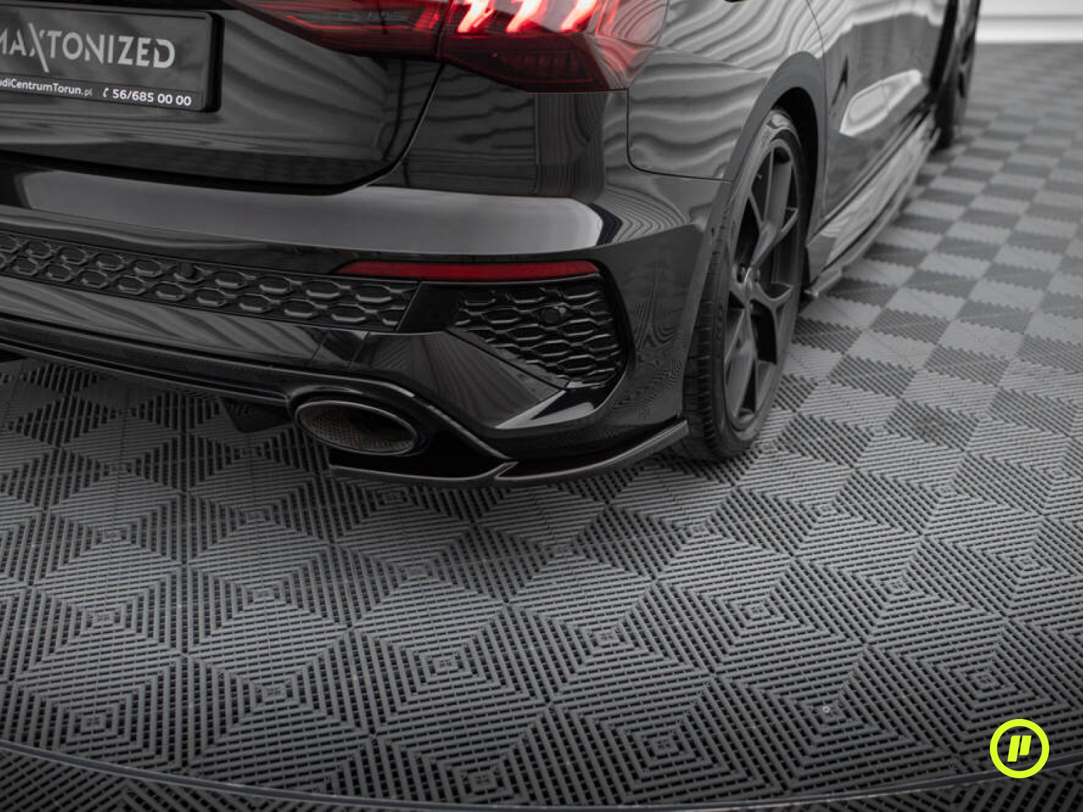 Maxton Design - Rear Side Splitters v1 for Audi RS3 (8Y 2020+)