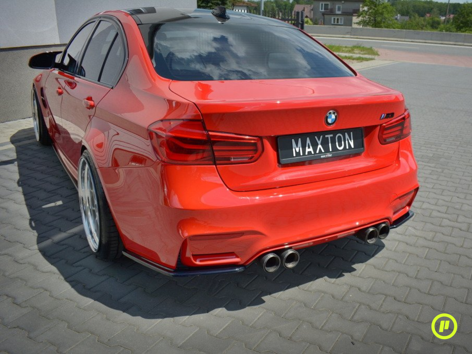 Maxton Design - Rear Side Splitters v1 for BMW M3 (F80 2014-2019)