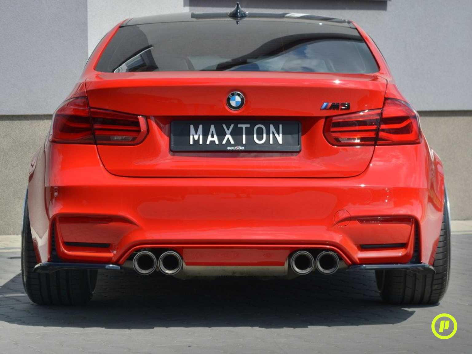 Maxton Design - Rear Side Splitters v1 for BMW M3 (F80 2014-2019)