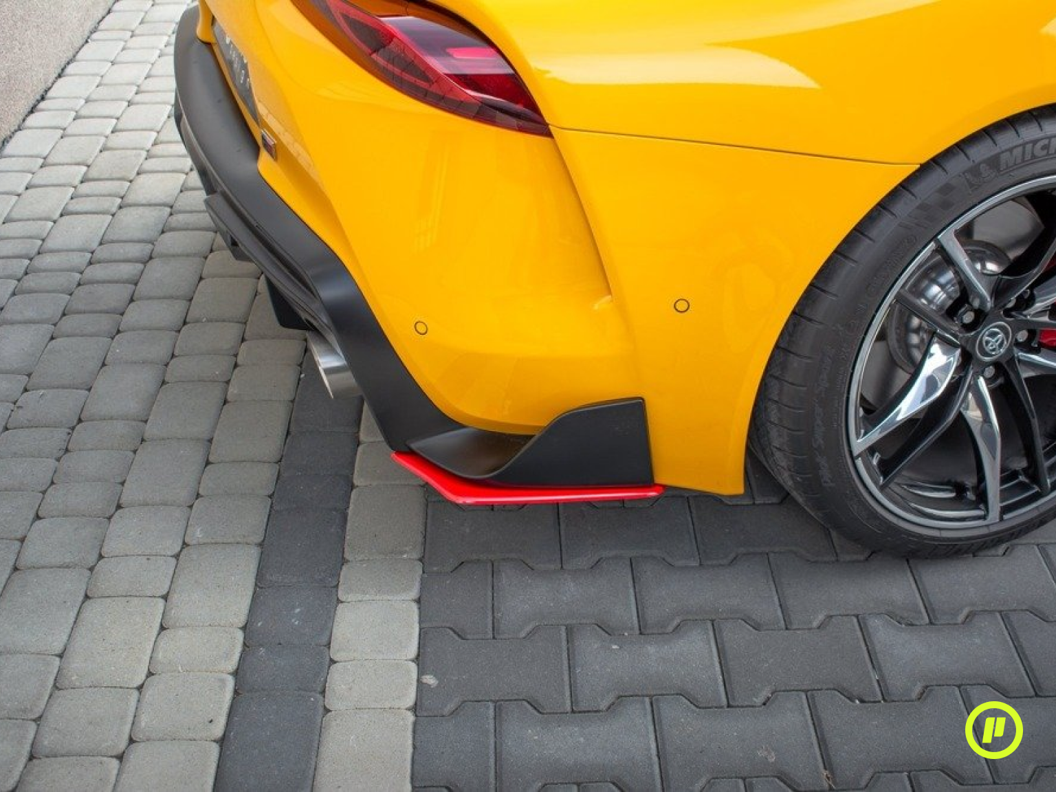 Maxton Design - Rear Side Splitters v2 for Toyota Supra (Mk5 2019+)