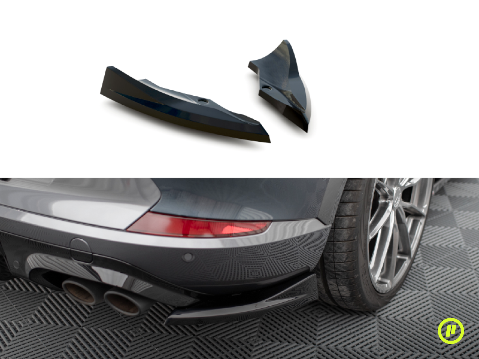 Maxton Design - Rear Side Splitters v3 for Cupra Formentor VZ (KM 2020+)