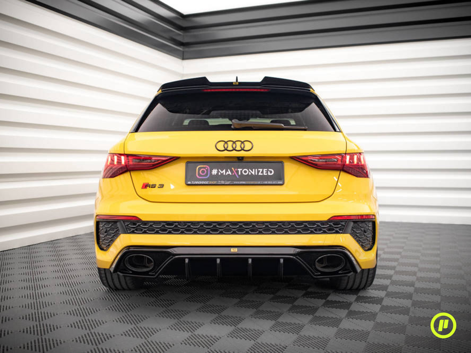 Maxton Design - Mantovana posteriore per Audi RS3 (8 anni 2020+)