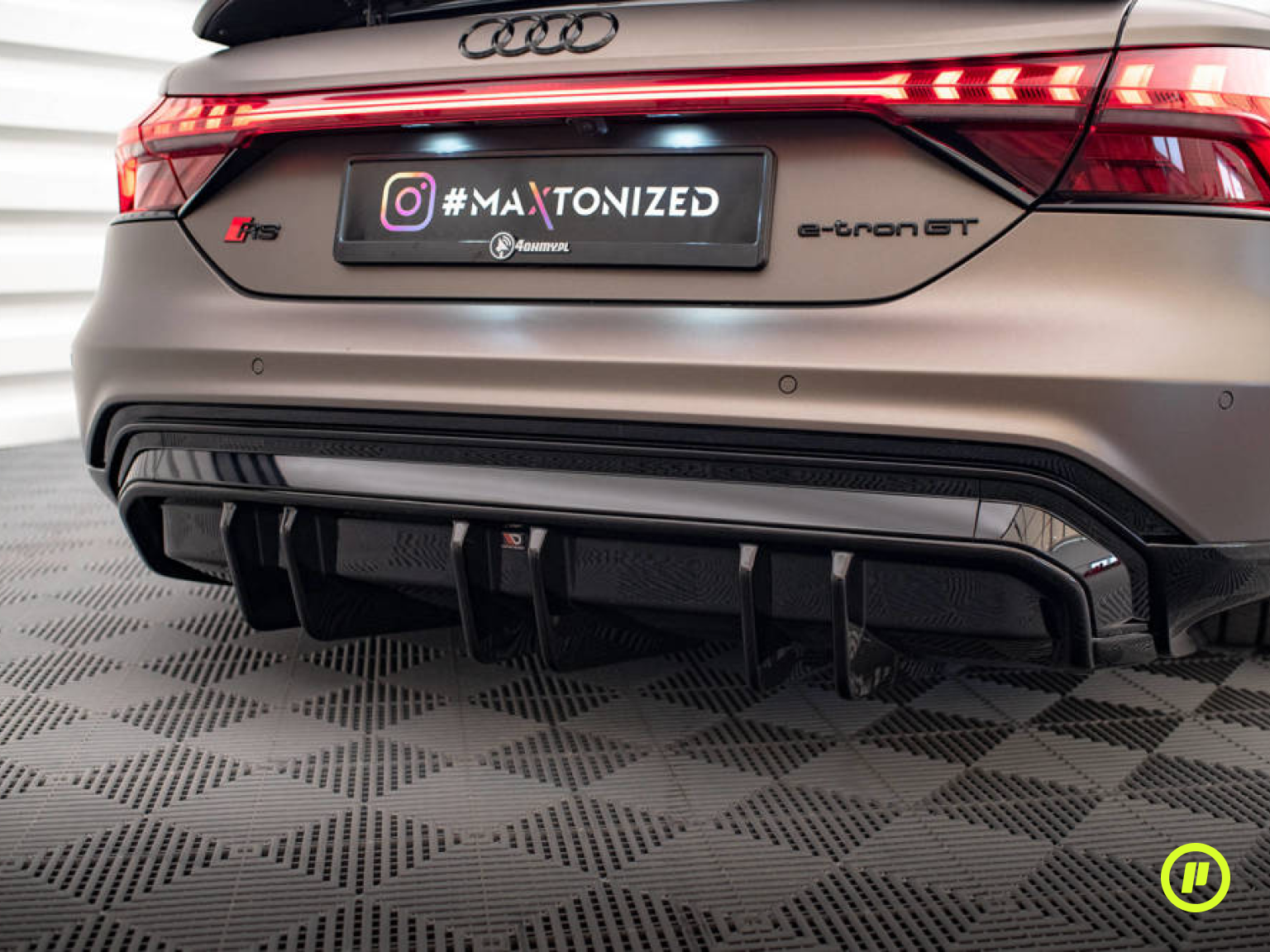 Maxton Design - Rear Valance for Audi e-Tron GT / RS GT (Mk1 2021+)