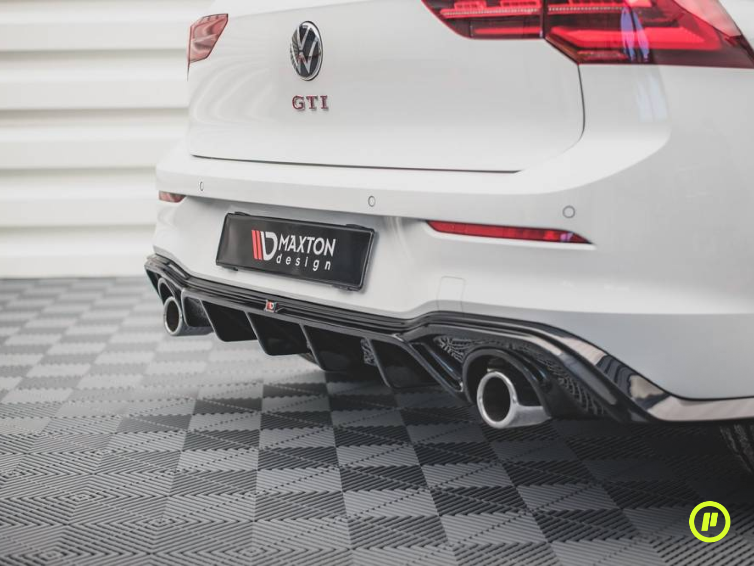 Maxton Design - Rear Valance v2 for Volkswagen Golf 8 GTI (Mk8 2019+)