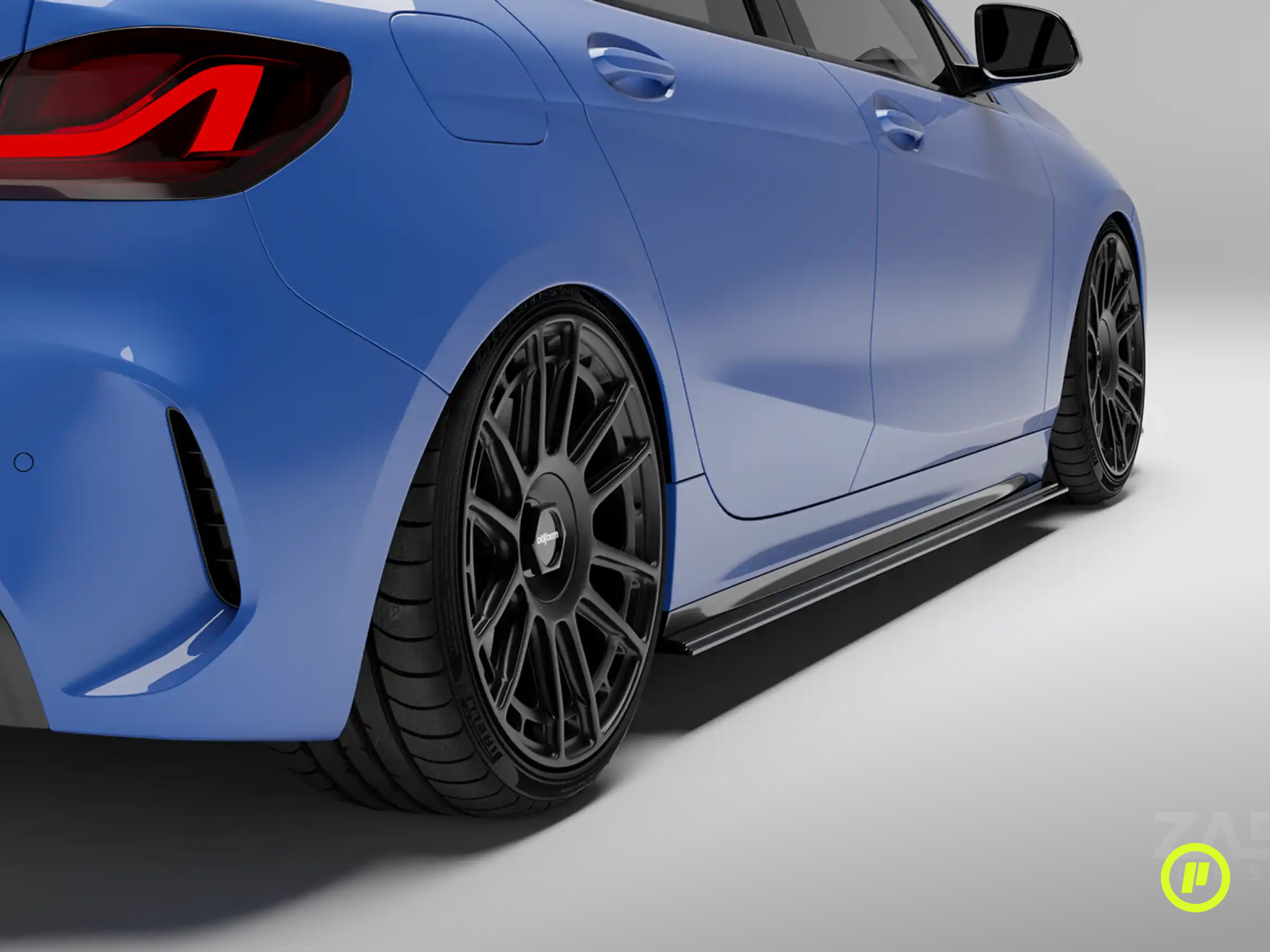 Zaero Design - EVO-1 Side Skirt Extensions for BMW 1-Series (F40 2019 - 2023)