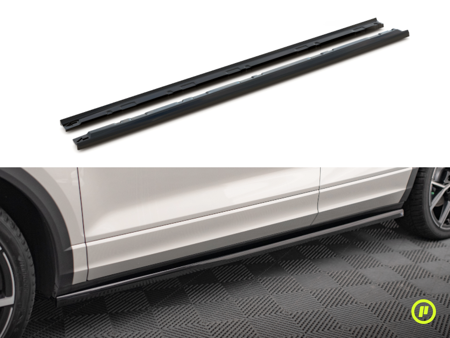 Maxton Design - Side Skirts Diffusers for Volkswagen T-Roc R Facelift (Mk1 2021+)