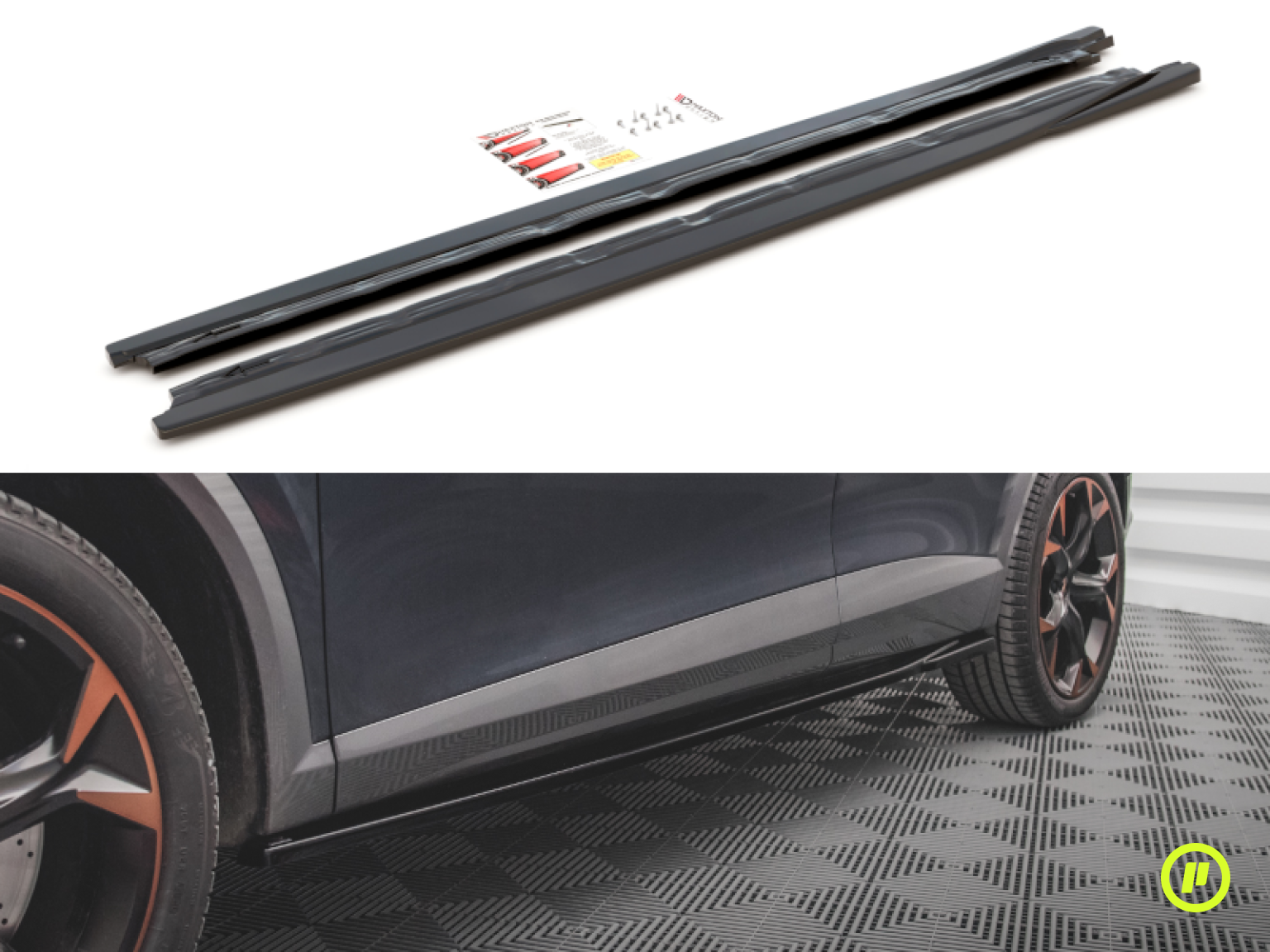 Maxton Design - Side Skirts Diffusers for Cupra Formentor (KM 2020+)