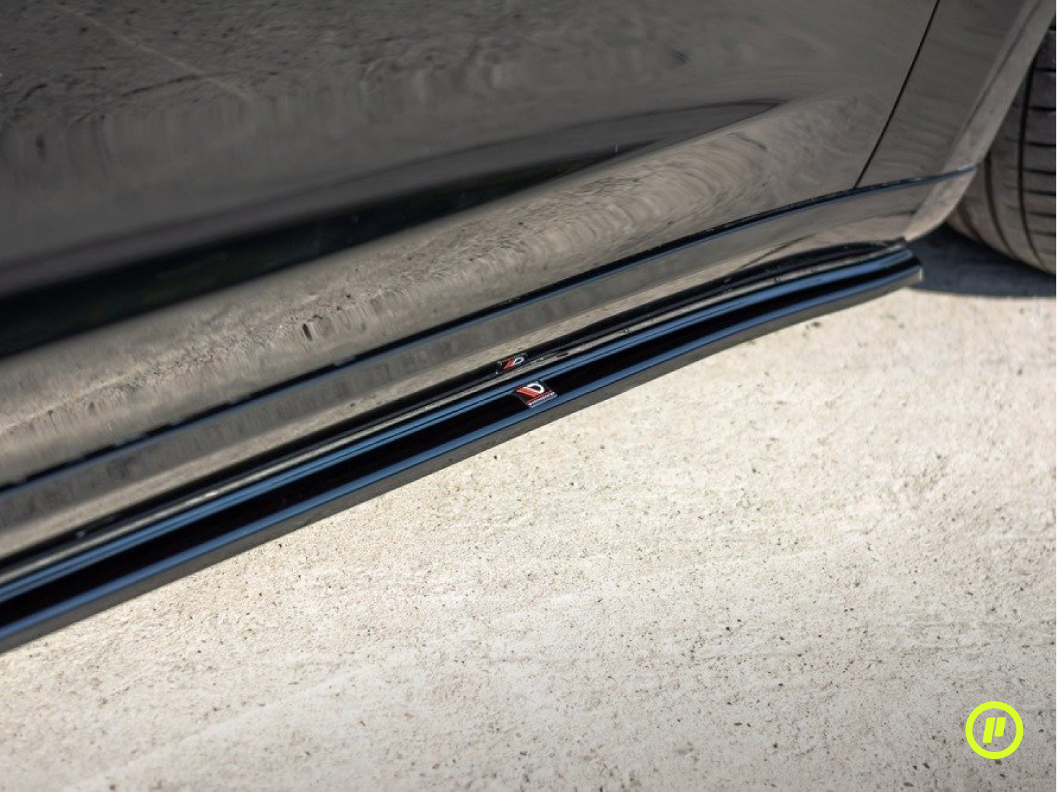 Maxton Design - Side Skirts Diffusers for Tesla Model 3 (2017+)