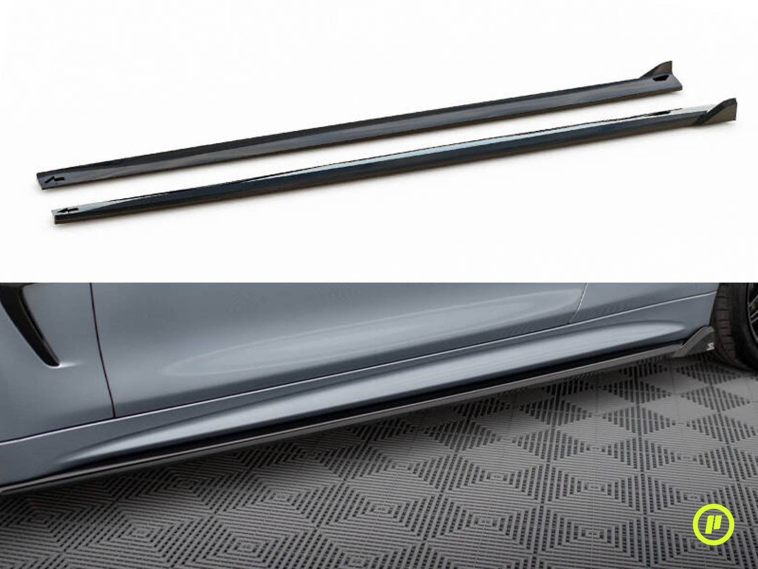 Maxton Design - Seitenschweller-Diffusoren v2 für BMW Serie 4 Coupé M-Pack (F32 2013 - 2020)