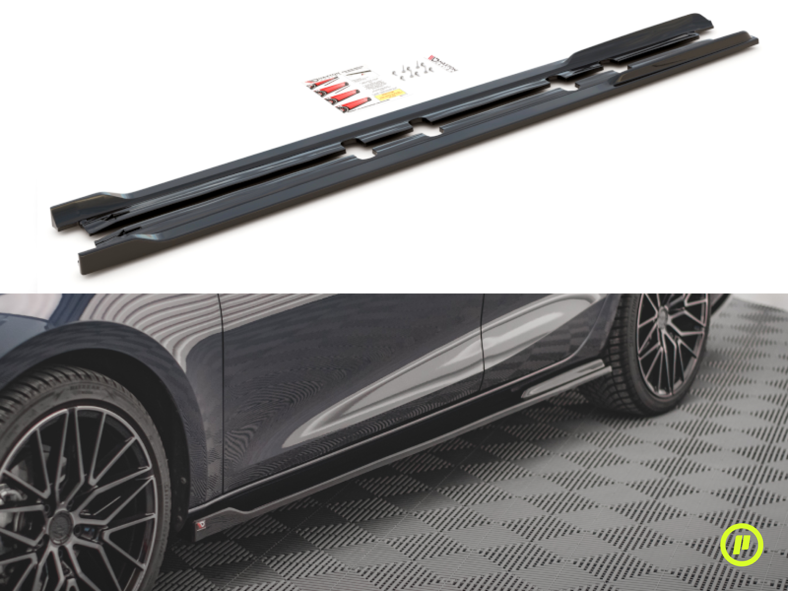Maxton Design - Rear Side Splitters for Cupra Leon Sportstourer (KL 20