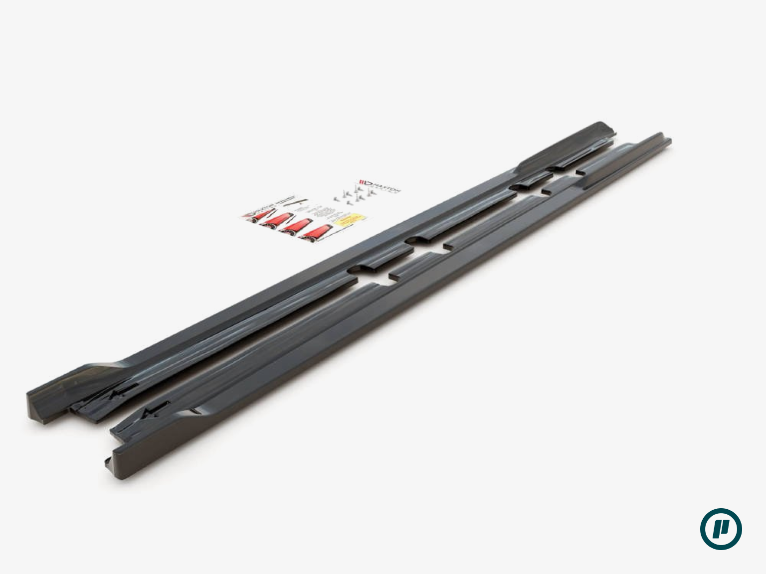 Maxton Design - Side Skirts Diffusers v2 for Seat Leon FR (KL 2020+)