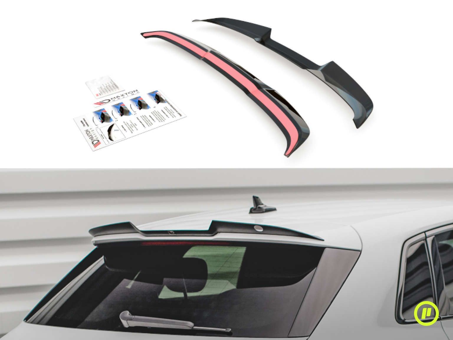 Maxton Design - Spoiler Cap v1 for Audi RS3/S3/A3 S-Line Sportback (8Y 2020+)