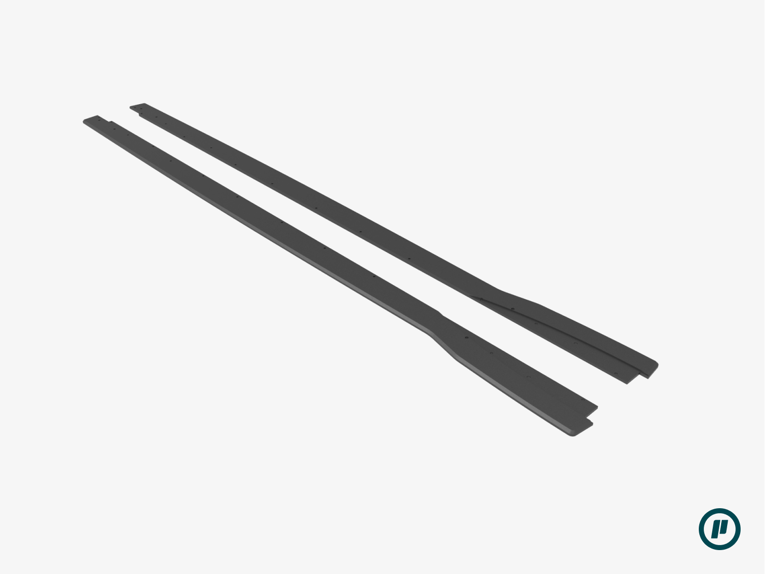 Maxton Design - Street PRO Side Skirts Diffusers for Honda Civic Type-R (MK11 2023+)