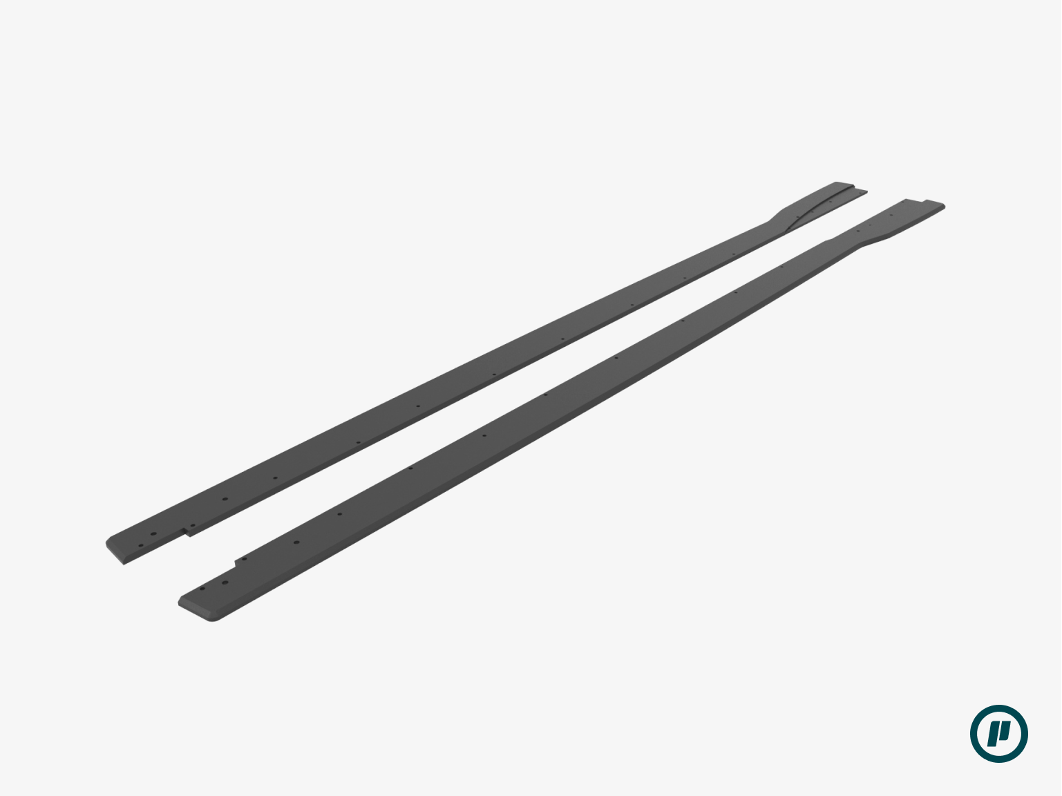 Street PRO Seitenschweller-Diffusoren für Honda Civic Type-R (MK11 2023+)
