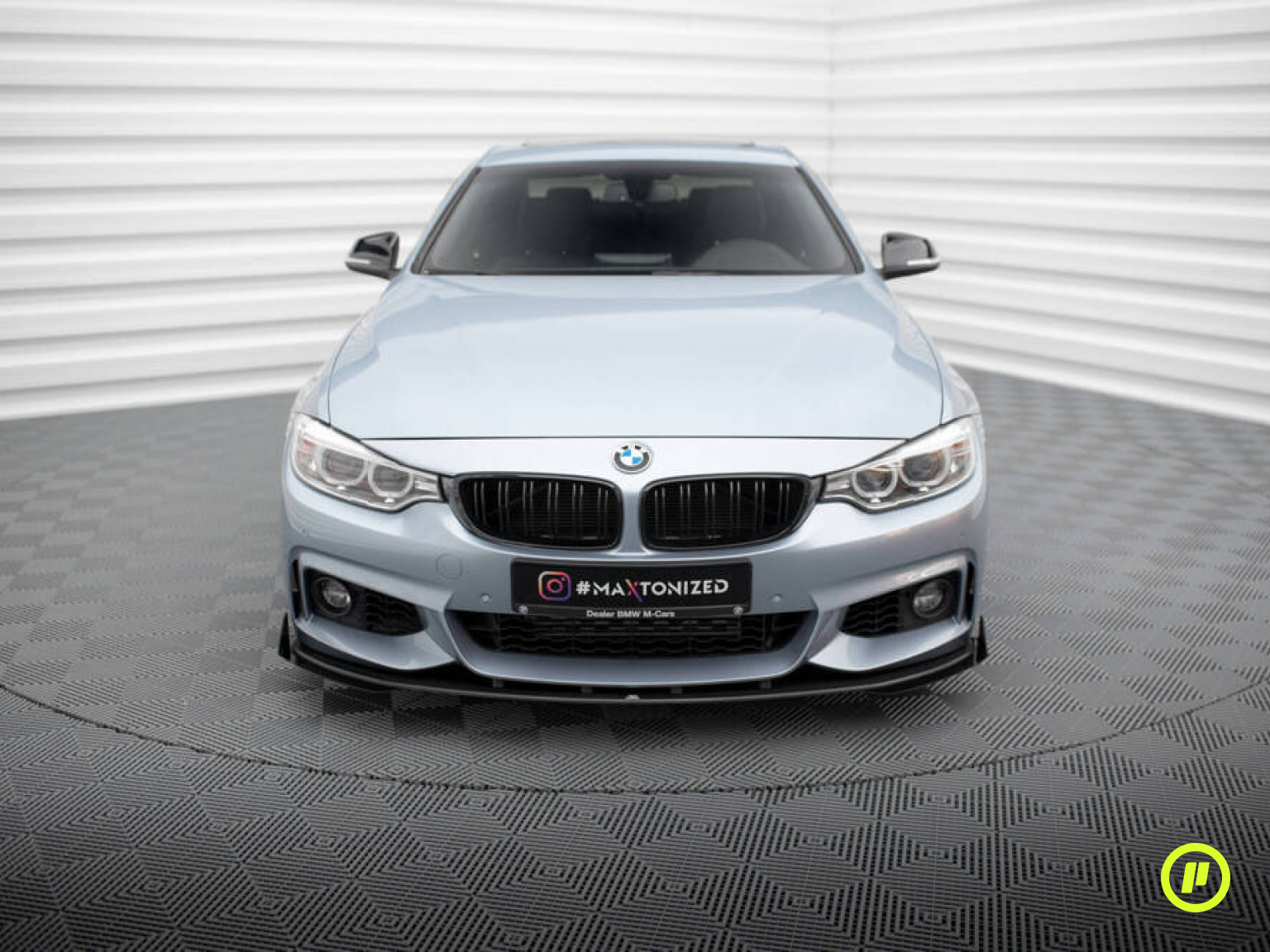 Maxton Design – Street Pro Frontsplitter + Flaps für BMW Serie 4 Coupé M-Pack (F32 2013–2020)