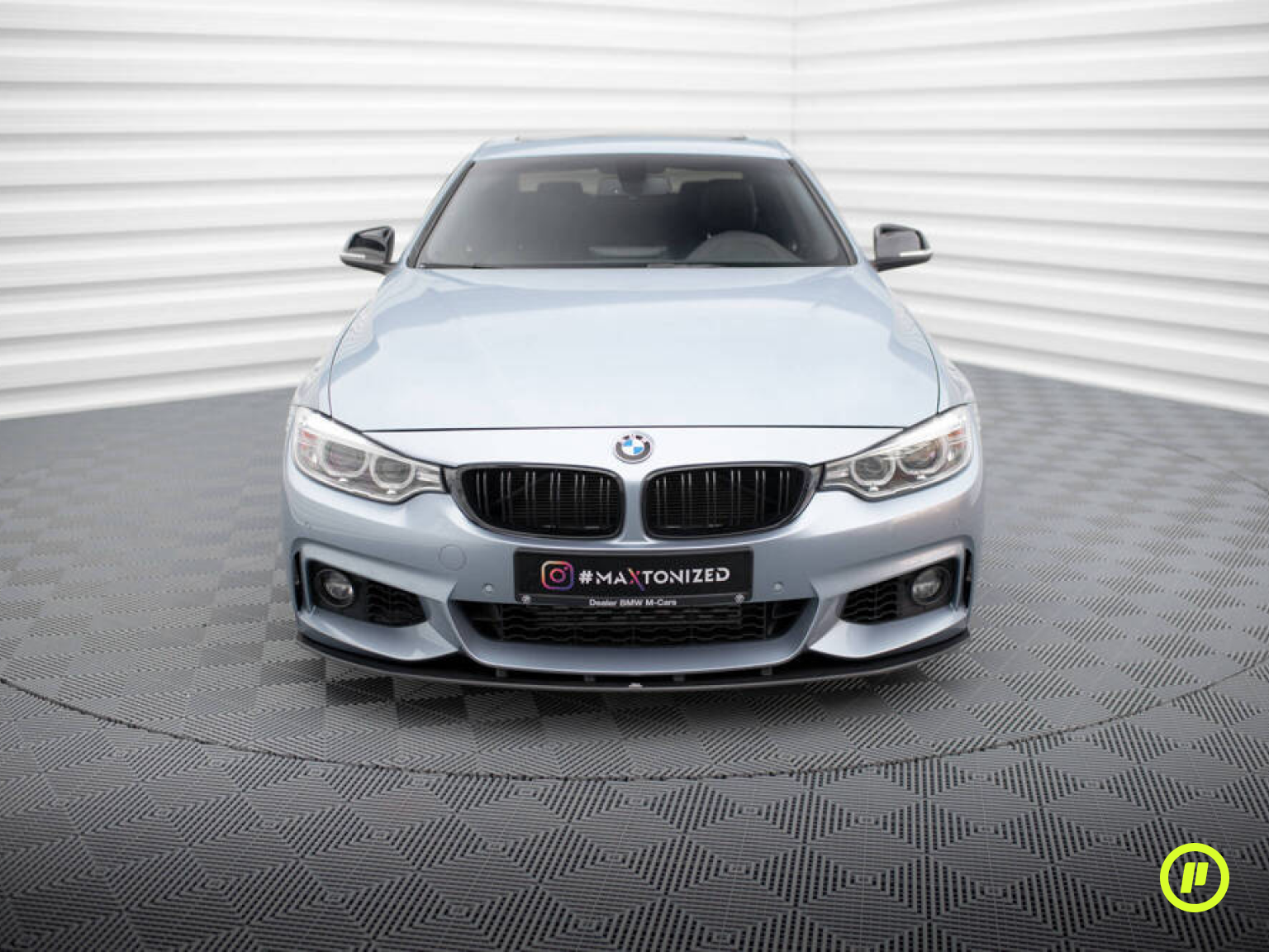 Maxton Design - Street Pro Front Splitter for BMW Series 4 Coupe M-Pack (F32 2013 - 2020)