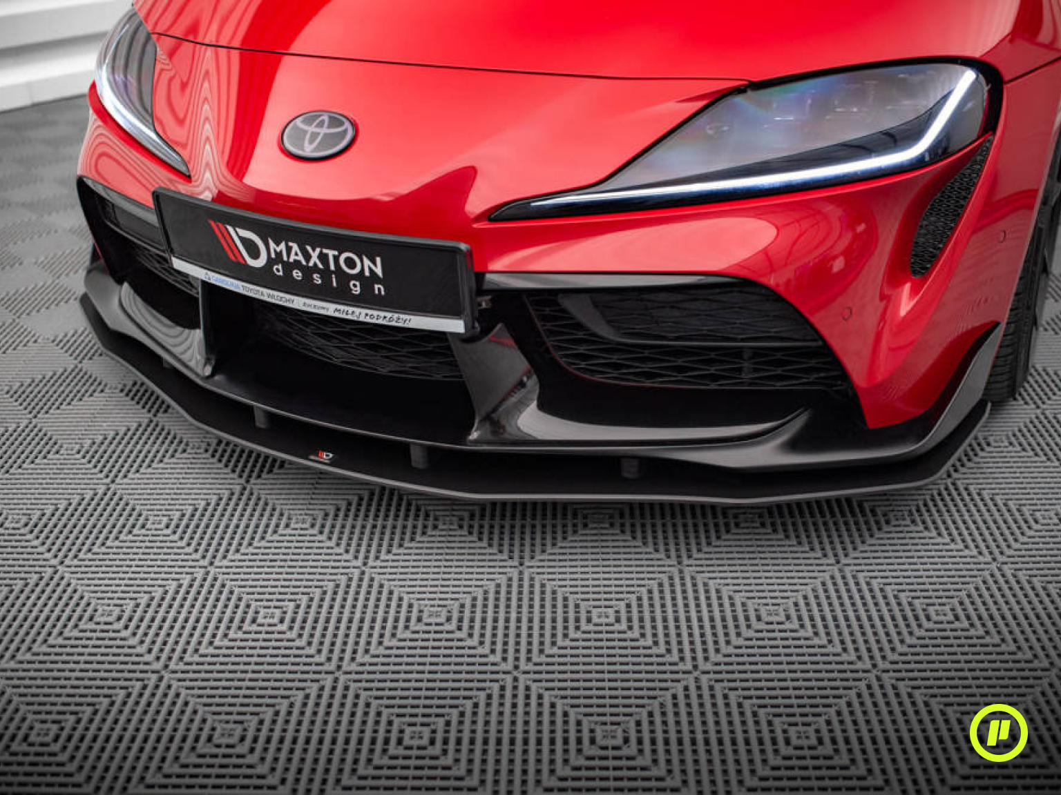 Maxton Design - Street Pro Front Splitter for Toyota Supra (Mk5 2019+)