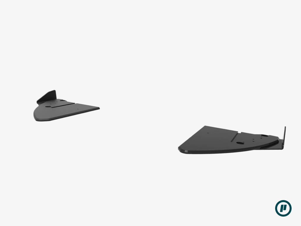 Maxton Design - Street Pro Rear Side Splitters v1 + Flaps for Toyota GR86 (ZN8 2022+)