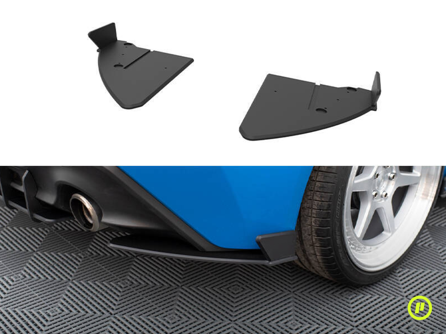 Maxton Design - Street Pro Rear Side Splitters v2 for Toyota GR86 (ZN8 2022+)