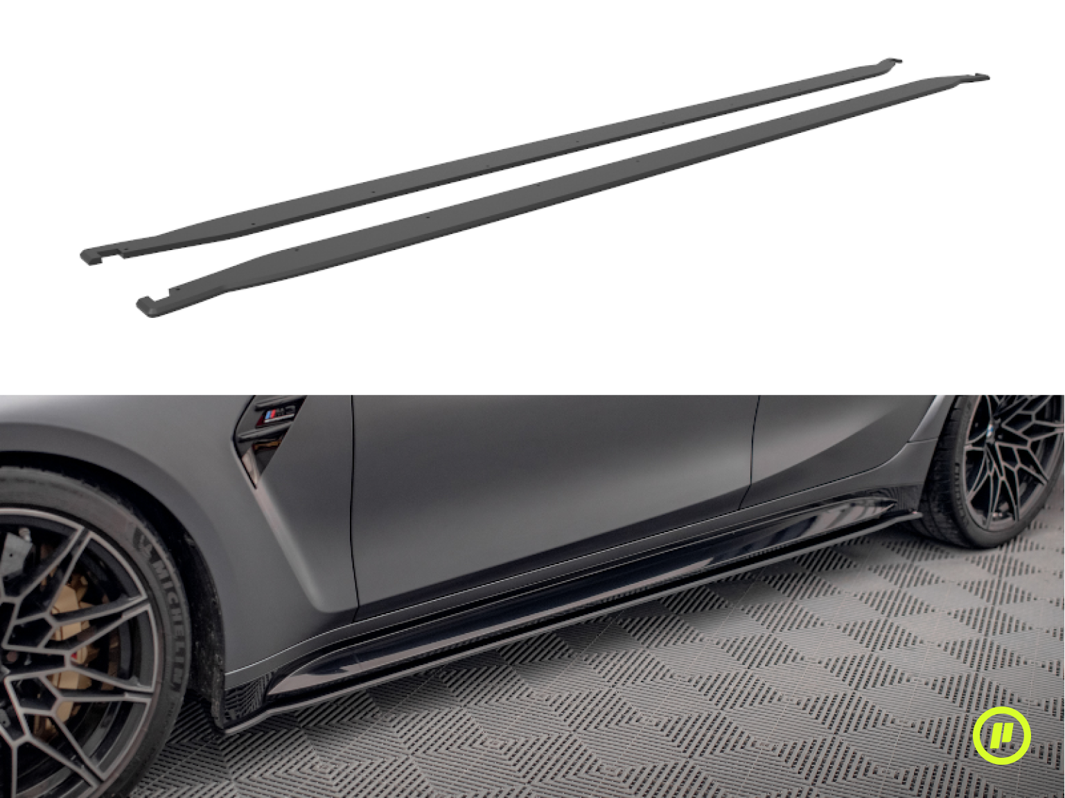 Maxton Design - Street Pro Side Skirts Diffusers for BMW M3 (G80 2021+)