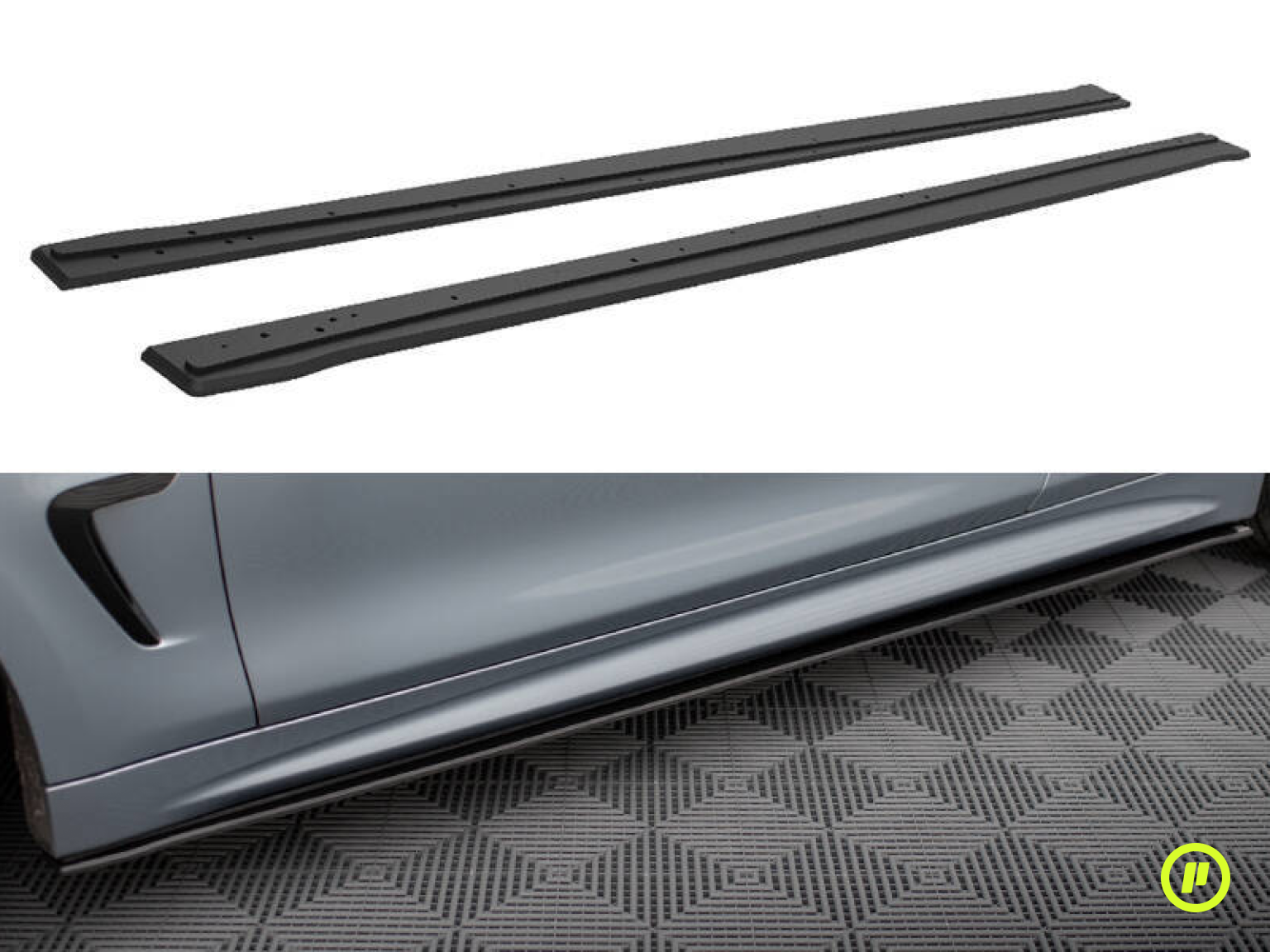 Maxton Design - Street Pro Side Skirts Diffusers for BMW Series 4 Coupe M-Pack (F32 2013 - 2020)